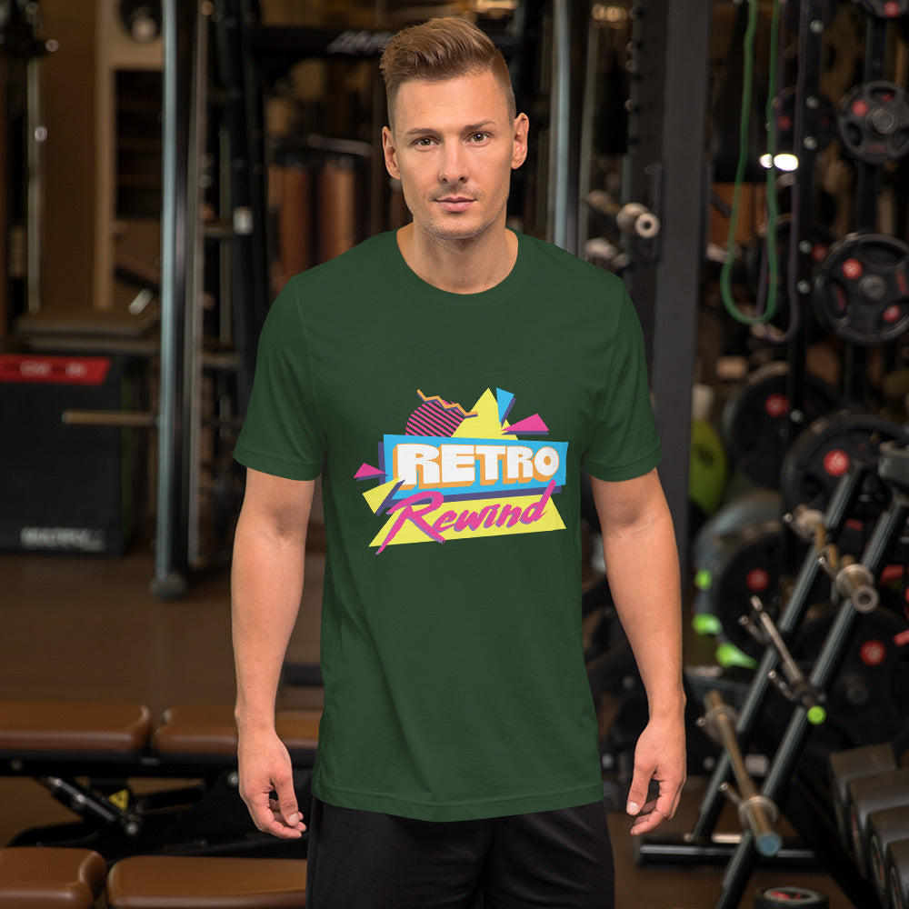 Retro Rewind 80s Pyramid Unisex Tee