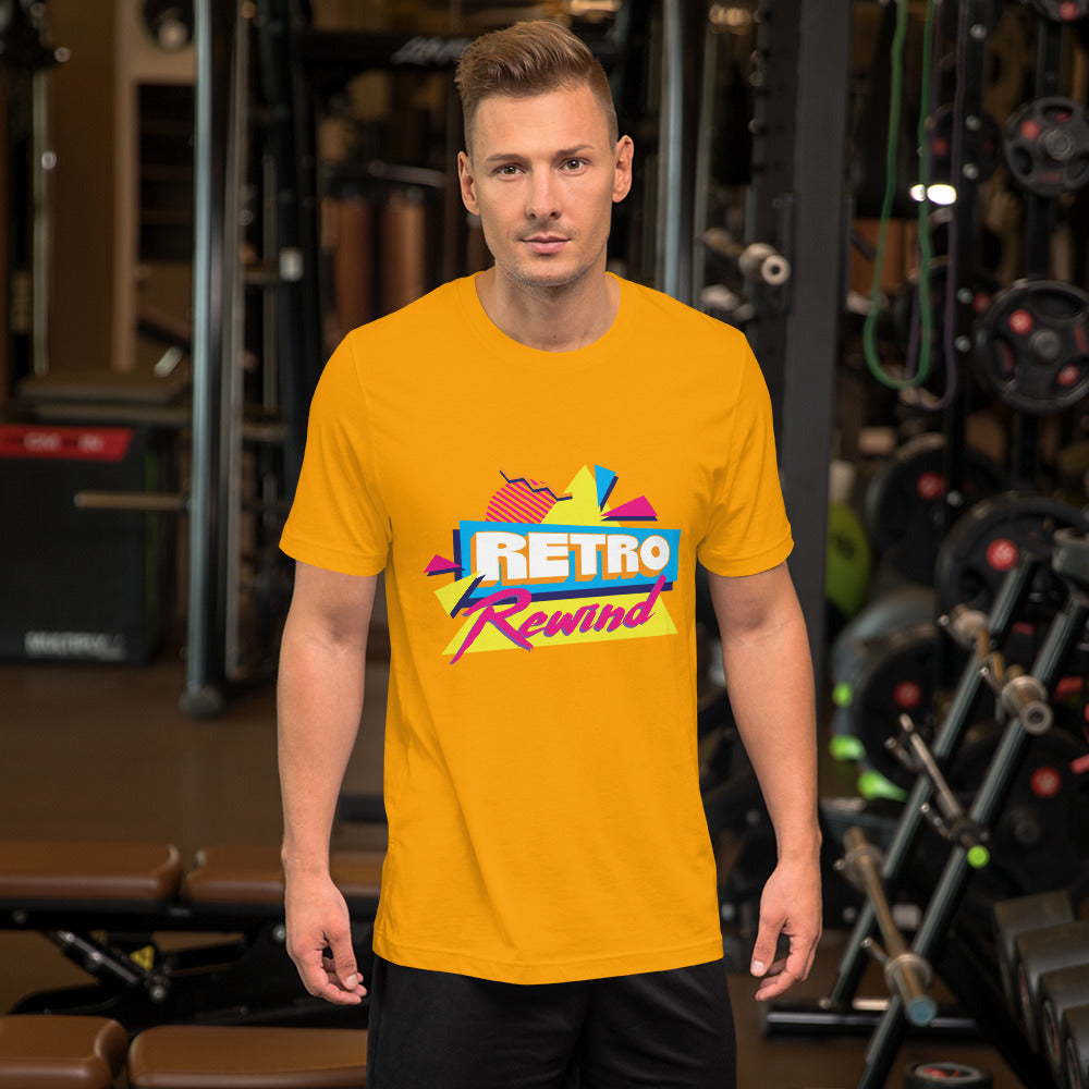 Retro Rewind 80s Pyramid Unisex Tee