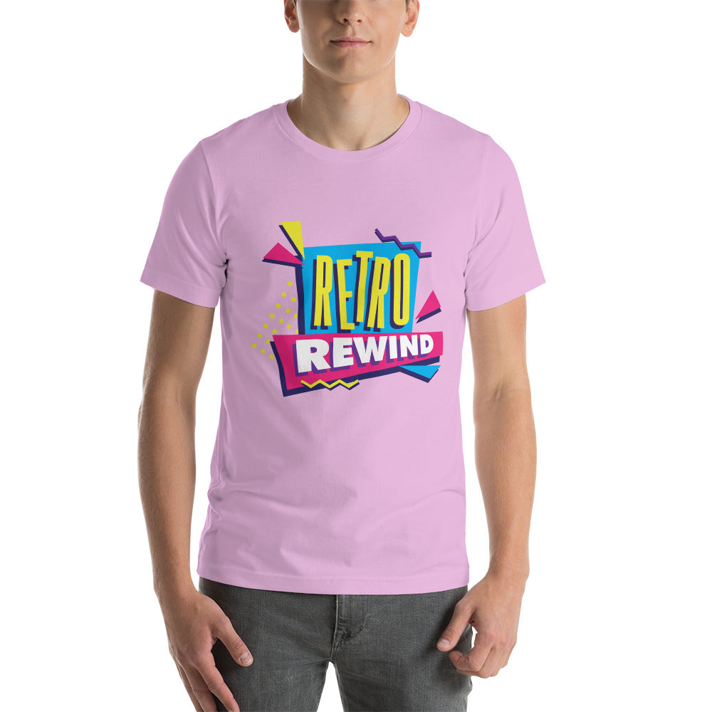Retro Rewind 80s Logo Unisex Premium Tee