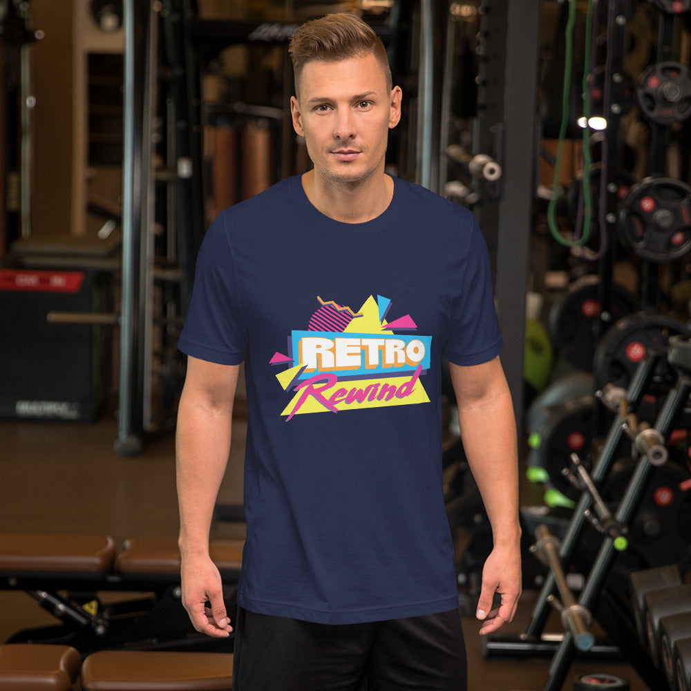 Retro Rewind 80s Pyramid Unisex Tee