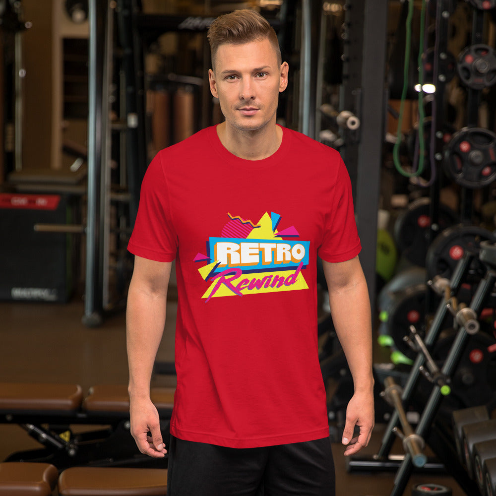 Retro Rewind 80s Pyramid Unisex Tee