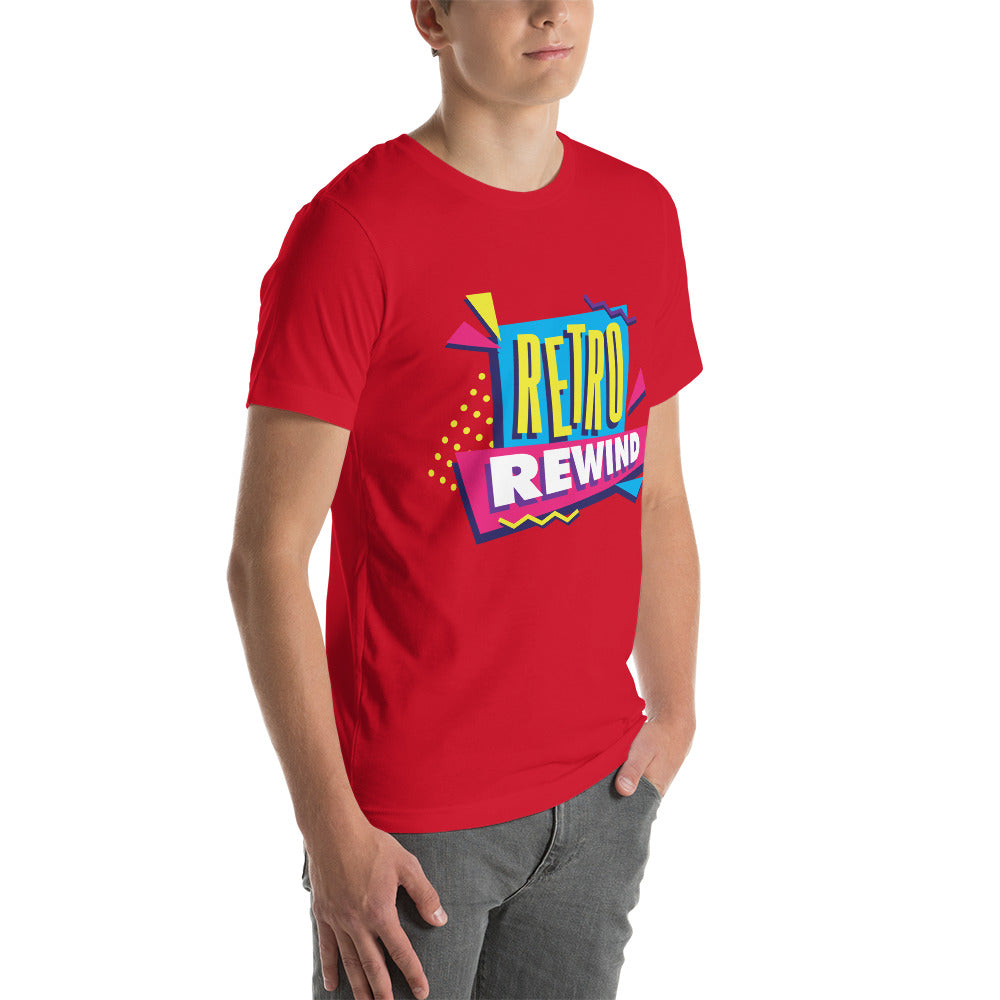 Retro Rewind 80s Logo Unisex Premium Tee