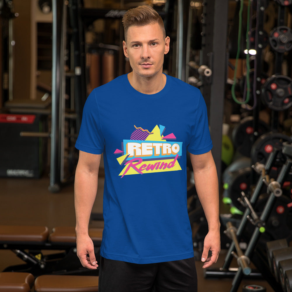 Retro Rewind 80s Pyramid Unisex Tee