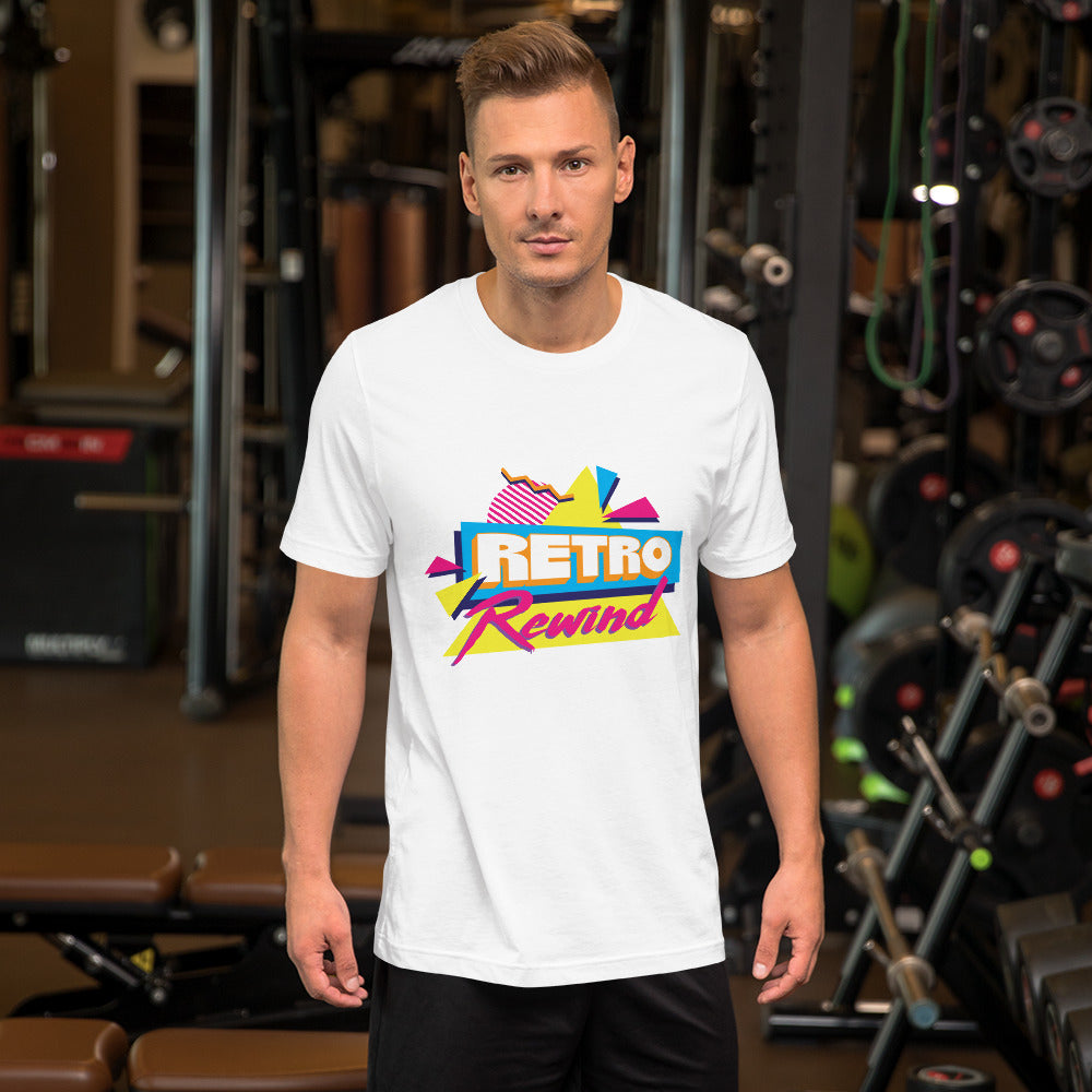 Retro Rewind 80s Pyramid Unisex Tee