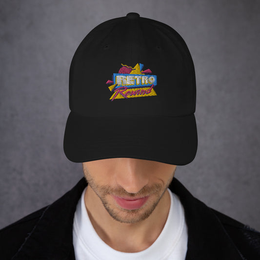 Retro Rewind 80s Pyramid Logo Dad Hat