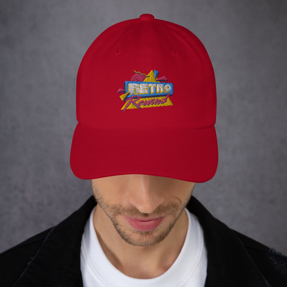 PS Vaporwave 90s Retro Gaming Embroidered Cap - Adjustable Dad Hat