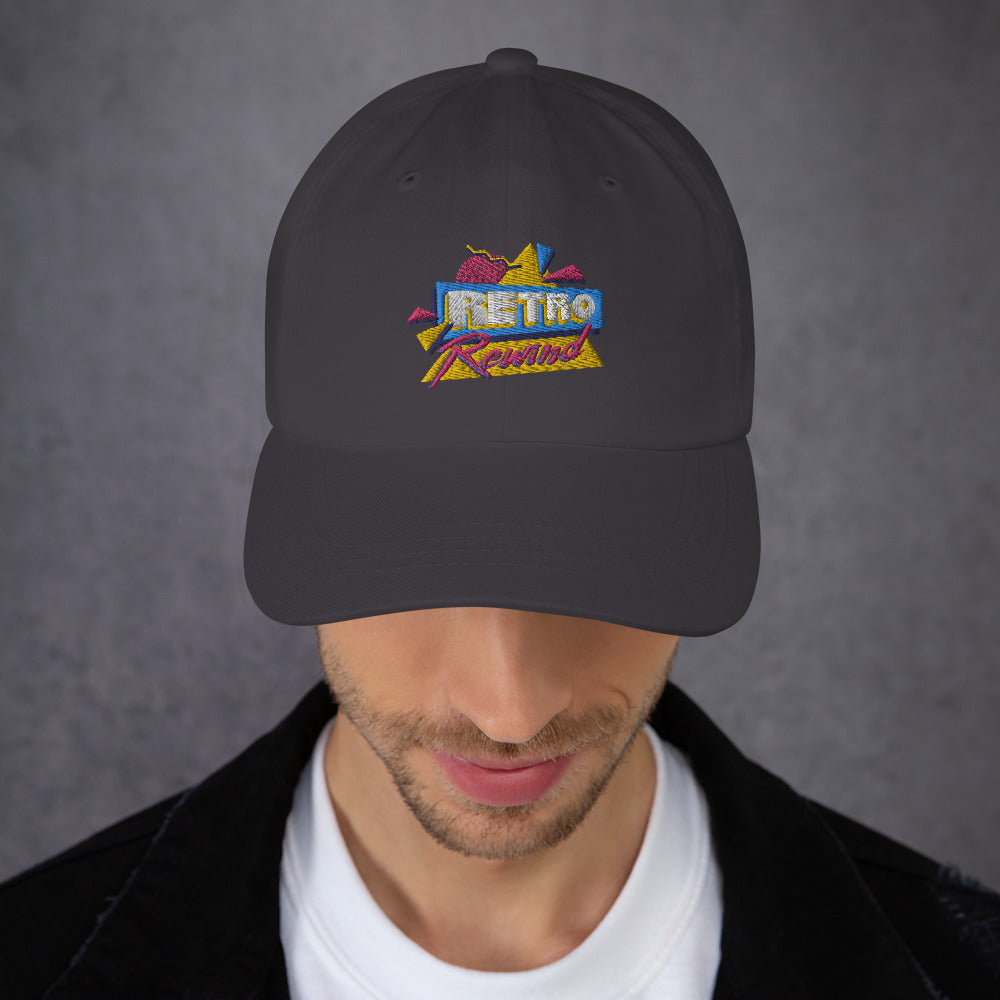 Retro Rewind 80s Pyramid Logo Dad Hat