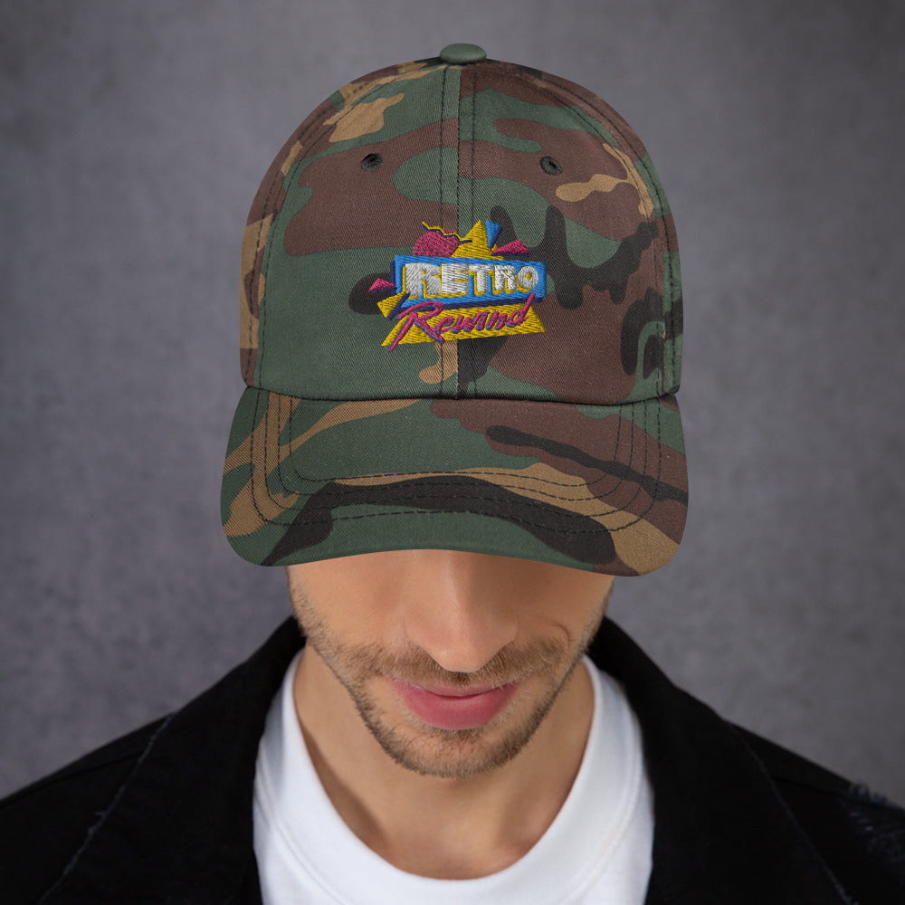 Retro Rewind 80s Pyramid Logo Dad Hat