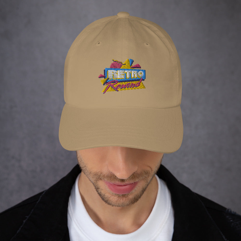 Retro Rewind 80s Pyramid Logo Dad Hat