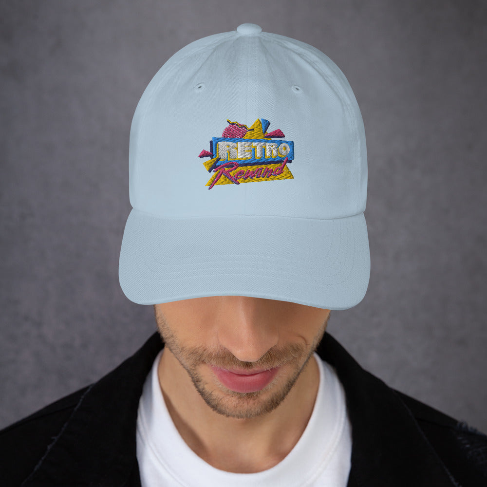 Retro Rewind 80s Pyramid Logo Dad Hat