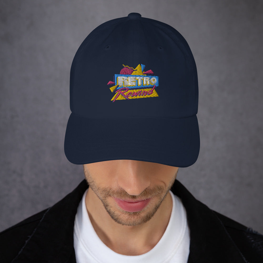 Retro Rewind 80s Pyramid Logo Dad Hat