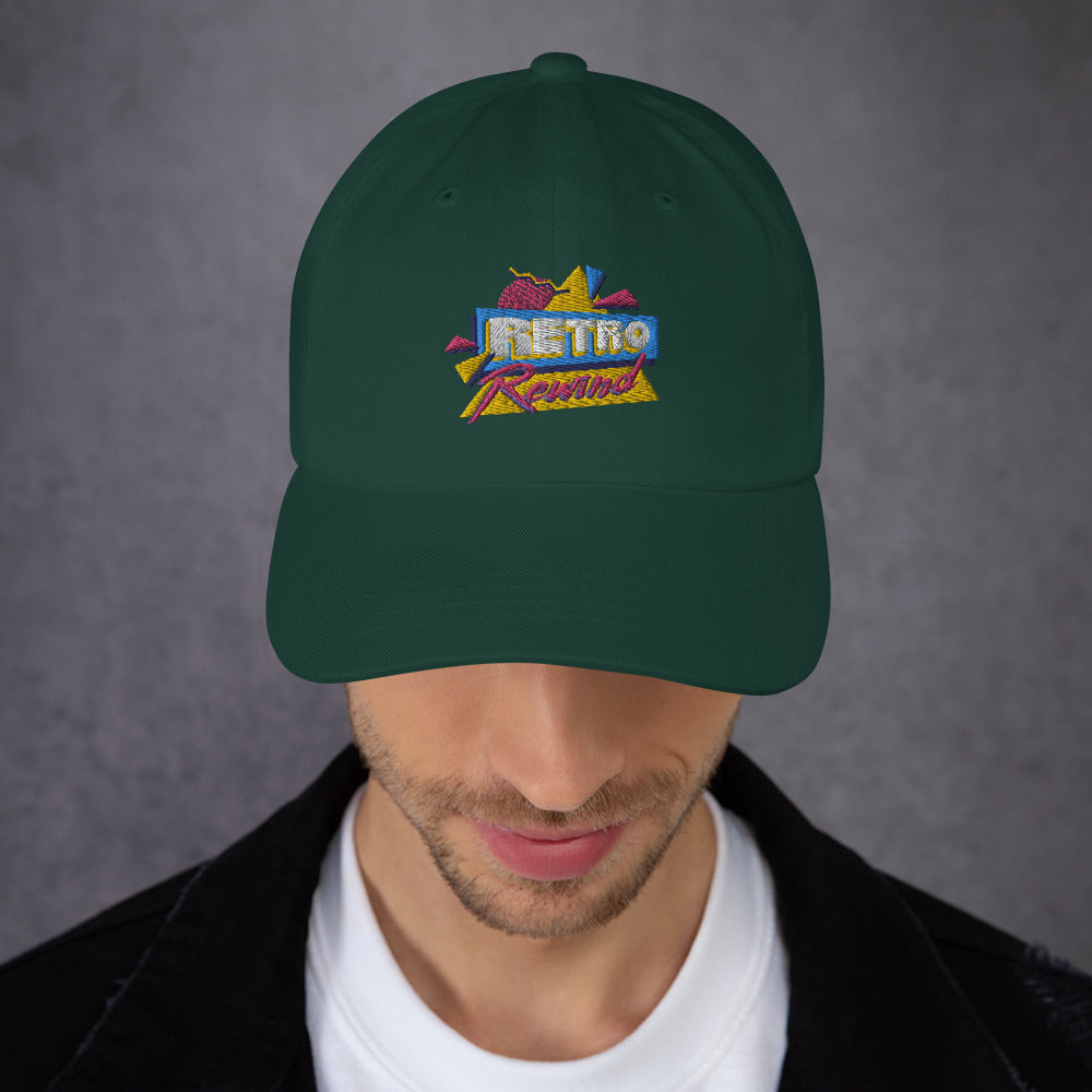 Retro Rewind 80s Pyramid Logo Dad Hat