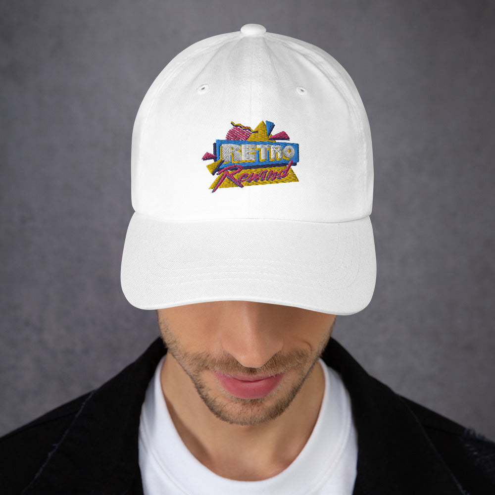 Retro Rewind 80s Pyramid Logo Dad Hat