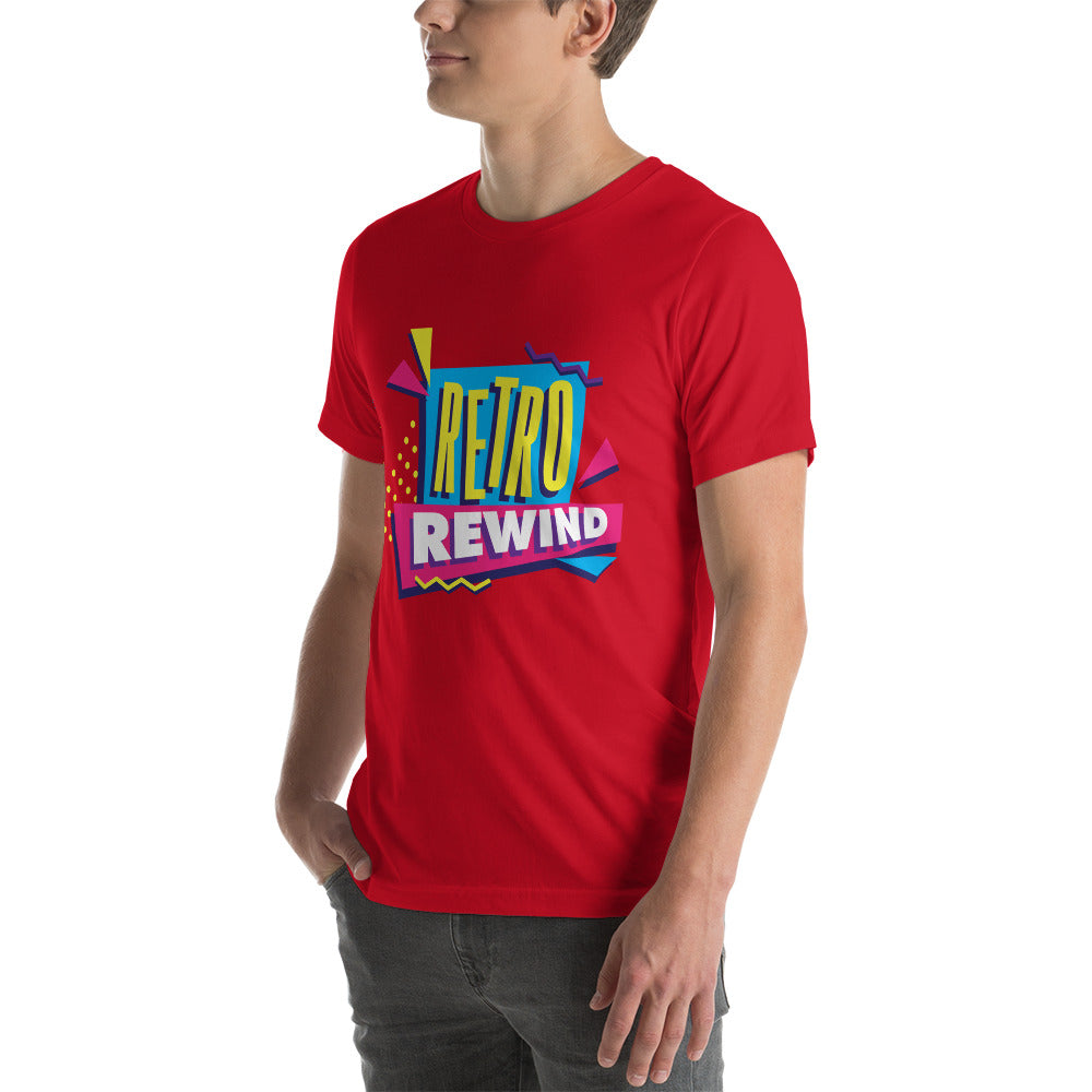 Retro Rewind 80s Logo Unisex Premium Tee